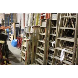 ALLRITE 7' WOODEN STEP LADDER