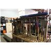 Image 1 : RACK OF BROOMS -  SHOVELS & EQUIPMENT