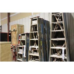 ALLRITE 8' WOODEN STEP LADDER