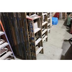 ALLRITE 4' WOODEN STEP LADDER