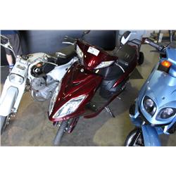 GEC 500W BURGUNDY ELECTRIC SCOOTER