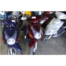 GEC 500W BURGUNDY ELECTRIC SCOOTER