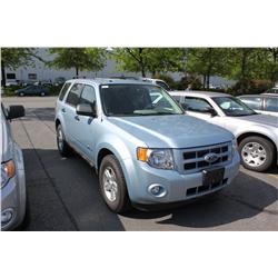 2009 BLUE FORD ESCAPE HYBRID 4DR SUV