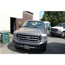 2003 BROWN FORD F-350 SUPERDUTY 4DR PICK UP