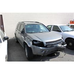 2005 GREY CHEVROLET EQUINOX LS 4DR SUV