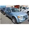 Image 1 : 2009 BLUE FORD ESCAPE HYBRID 4DR SUV