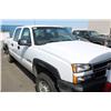 Image 1 : 2006 WHITE CHEVROLET SILVERADO 2500HD 4DR PICK UP