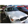 Image 1 : 2006 WHITE FORD CROWN VICTORIA POLICE SERIES 4DR