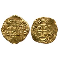 Seville, Spain, cob 2 escudos, 1615D.