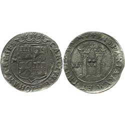 Mexico City, Mexico, 2 reales, Charles-Joanna, "Late Series," oM to left, G to right.