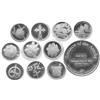 Image 1 : Lot of 10 silver medals of 1 avoirdupois oz each (.999 silver) made to commemorate the Atocha by Arc