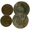 Image 1 : Lot of 2 shipwreck copper coins: Dutch duit 1752 from the Bredenhof (1753) and English East India Co