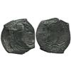 Image 1 : Potosi, Bolivia, cob 8 reales, 1676E.