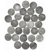 Image 1 : Lot of 29 Spanish and Spanish colonial bust 8 reales (20 reales) of Charles III, IV, Ferdinand VII a