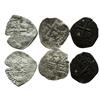 Image 1 : Lot of 3 Lima, Peru, cob 1R of Charles II: 1686R (2) and 1689V.