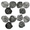 Image 1 : Lot of 6 Lima, Peru, cob 1/2R of Philip V: 1712, 1723, 1733, 1734N, 1742V and 1746V.