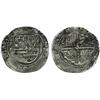 Image 1 : Potosi, Bolivia, cob 2 reales, Philip II, assayer B (1st period, "Lima style").