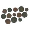 Image 1 : Lot of 13 various Spanish copper coins circulated in Panama in the late 1500s.