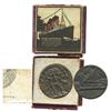 Image 1 : Great Britain, steel restrike of a German propaganda medal commemorating the sinking of the Lusitani