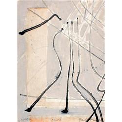 Signed 1981 Royce Visitation Mixed Media