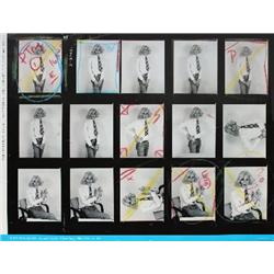 Makos Andy Warhol Contact Sheet Poster