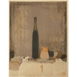 1962 Muhl Nature Morte a la Bouteille Mourlot Litho