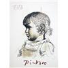 Image 1 : Picasso Child Portrait Lithograph