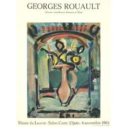 1964 Rouault Louvre Mourlot Lithograph