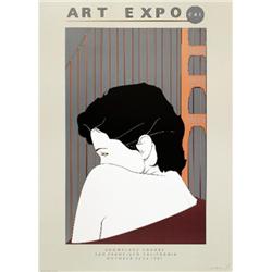 1981 Nagel Art Expo, CA Poster