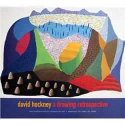 1996 Hockney Sinked Poster