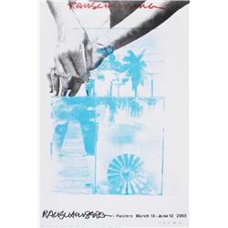 2005 Rauschenberg LACMA Poster