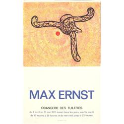 1971 Ernst Orangerie des Tuileries Mourlot Litho