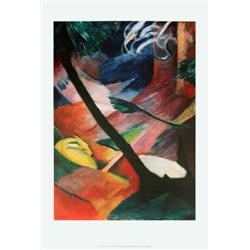 Marc Deer in the Woods II Poster