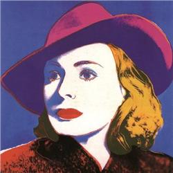 Warhol Ingrid with Hat-lg. Poster