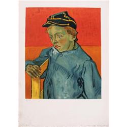 van Gogh Portrait Mourlot Lithograph