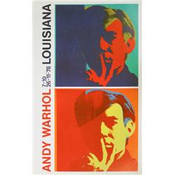 1978 Warhol Double Self-Portrait Poster