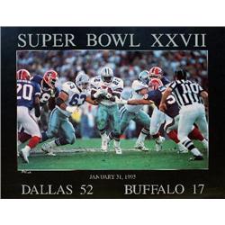 1993 Nickelback Super Bowl XXVII Poster