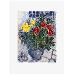 2000 Chagall Vase De Fleurs Poster