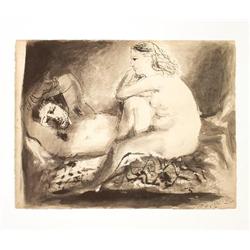 Picasso Sleeping Poster