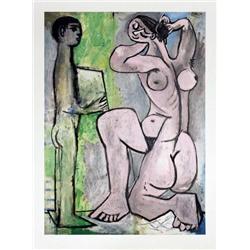 Picasso La Coiffure Poster