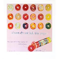 2004 Warhol Ads: Life Savers (Pink) Poster