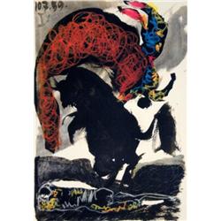 Picasso Bullfight Lithograph
