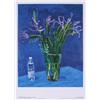 Image 1 : Hockney Iris with Evian bottle Poster