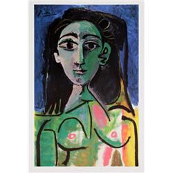 Picasso Buste de Femme (Jaqueline) Poster