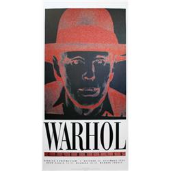 1994 Warhol Joseph Beuys Poster