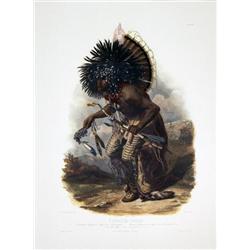 Moennitarri Warrior in Dog Dance Costume Poster