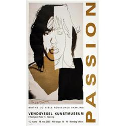 2003 Warhol Mick Jagger Poster