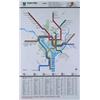 Image 2 : Washington DC Subway System Map Serigraph