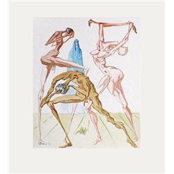 Dali Hell Canto 15 Woodblock