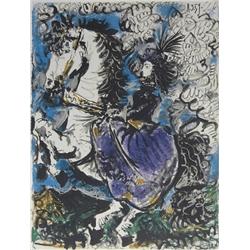 Picasso Woman on Horseback Lithograph